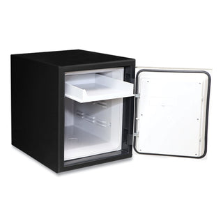 Honeywell Digital Security Steel Fire and Waterproof Safe with Keypad and Key Lock, 14.6 x 20.2 x 17.7, 0.9 cu ft, Black (HWL2605)