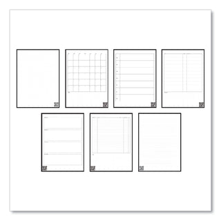 Rocketbook Fusion Smart Notebook, Seven Page Formats, Black Cover, 11 x 8.5, 21 Sheets (RKBFLRCAFR)