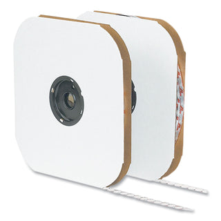 VELCRO® Sticky-Back Fasteners, Loop Side, 0.63" dia, White, 1,200/Pack (VEK192272)