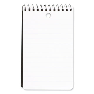 Mead® Wirebound Memo Book, Medium/College Rule, 3 x 5, White, 60 Sheets (MEA45354)