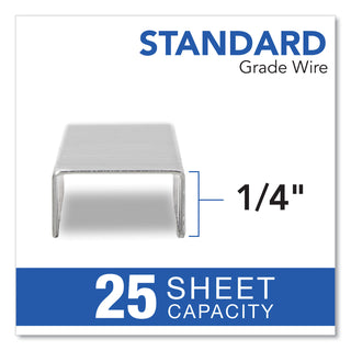 Swingline® Standard Staples, 1/4"L, 210/Strip, 5000/BX (SWIS7035101S) (SWI35101)