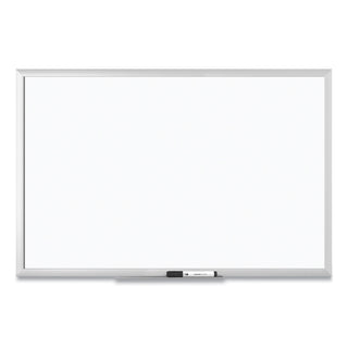 U Brands Melamine Dry Erase Board, 36 x 24, White Surface, Silver Frame (UBR031U0001)