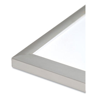 U Brands Melamine Dry Erase Board, 48 x 36, White Surface, Silver Frame (UBR032U0001)
