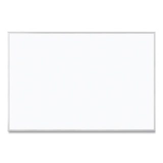 U Brands Magnetic Dry Erase Board with Aluminum Frame, 72 x 48, White Surface, Silver Frame (UBR073U0001)