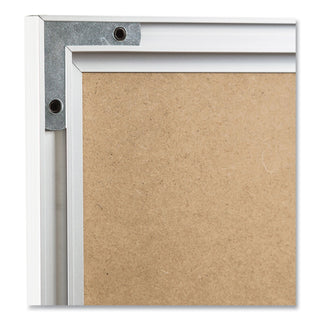 U Brands Magnetic Dry Erase Board with Aluminum Frame, 72 x 48, White Surface, Silver Frame (UBR073U0001)