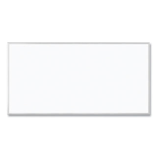 U Brands Magnetic Dry Erase Board with Aluminum Frame, 96 x 48, White Surface, Silver Frame (UBR2891U0001)