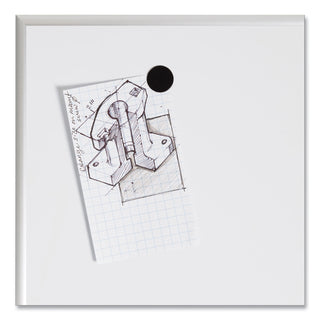 U Brands Heavy-Duty Board Magnets, Circles, Black, 0.75", 24/Pack (UBRFM1605)