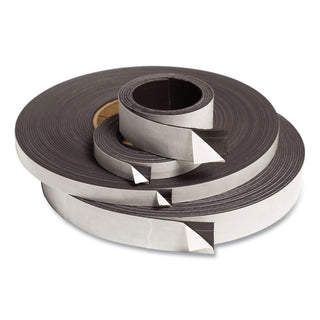 U Brands Magnetic Adhesive Tape Roll, 0.5" x 7 ft, Black, 1/Roll (UBRFM2319)