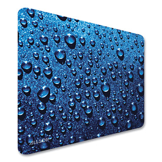 Allsop® Naturesmart Mouse Pad, Raindrops Design, 8 1/2 x 8 x 1/10 (ASP30182)