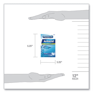 PhysiciansCare® Antacid Calcium Carbonate Medication, Two-Pack, 50 Packs/Box (ACM90089)