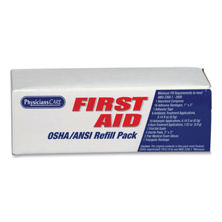 PhysiciansCare® OSHA First Aid Refill Kit, 41 Pieces/Kit (ACM90103)