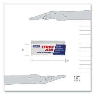 PhysiciansCare® OSHA First Aid Refill Kit, 41 Pieces/Kit (ACM90103)
