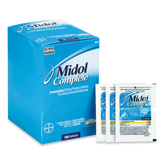 Midol® Complete Menstrual Caplets, Two-Pack, 50 Packs/Box (FAO90751) (ACM90751)