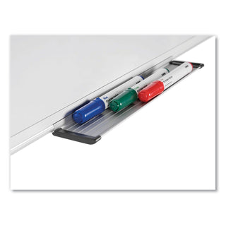 MasterVision™ Porcelain Value Dry Erase Board, 48 x 96, White, Aluminum Frame (BVCCR1501170MV)
