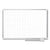 MasterVision™ Grid Planning Board, 1 x 2 Grid, 72 x 48, White/Silver (BVCMA2792830)
