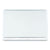 MasterVision™ Lacquered steel magnetic dry erase board, 24 x 36, Silver/White (BVCMVI030205)