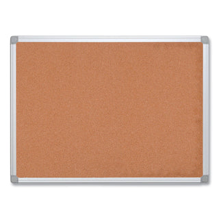 MasterVision™ Earth Cork Board, 18x24, Aluminum Frame (BVCCA021790)