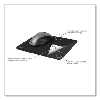 Allsop® Naturesmart Mouse Pad, Lavender Field Design, 8 1/2 x 8 x 1/10 (ASP31422)