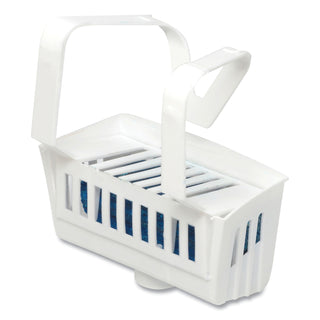 Big D Non-Para Toilet Bowl Block, Lasts 30 Days, Evergreen Scent, White, 12/Box (BGD661)