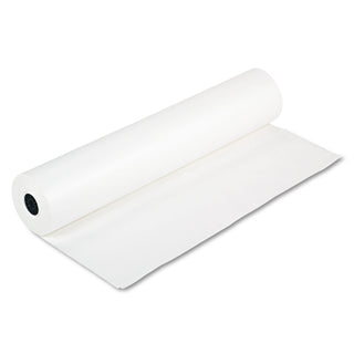 Pacon® Rainbow Duo-Finish Colored Kraft Paper, 35lb, 36" x 1000ft, White (PAC63000)