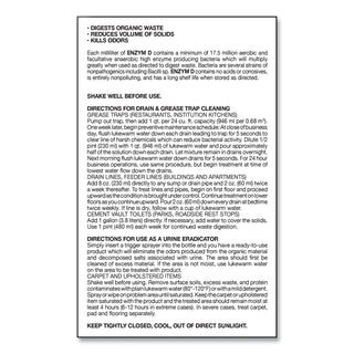 Big D Enzym D Digester Liquid Deodorant, Lemon, 32oz, 12/Carton (BGD500)