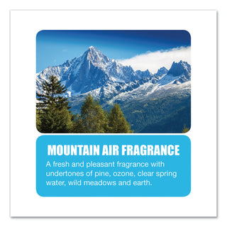 Big D Metered Concentrated Room Deodorant, Mountain Air Scent, 7 oz Aerosol, 12/Carton (10-0886)