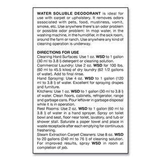Big D Water-Soluble Deodorant, Mountain Air, 32 oz, 12/Carton (BGD358)