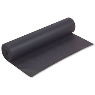 Pacon® Rainbow Duo-Finish Colored Kraft Paper, 35lb, 36" x 1000ft, Black (PAC63300)