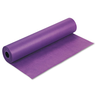 Pacon® Rainbow Duo-Finish Colored Kraft Paper, 35lb, 36" x 1000ft, Purple (PAC63330)