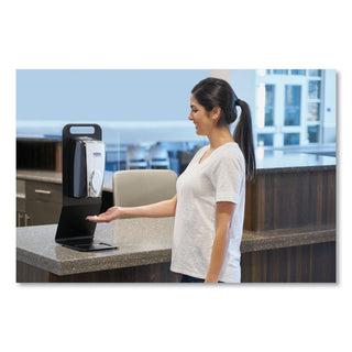 Rubbermaid® Commercial AutoFoam Touch-Free Dispenser, 1,100 mL, 5.2 x 5.25 x 10.9, Black/Chrome (TEC750411)