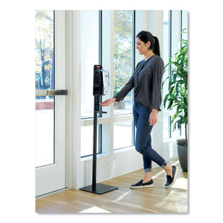 Rubbermaid® Commercial AutoFoam Touch-Free Dispenser, 1,100 mL, 5.2 x 5.25 x 10.9, Black/Chrome (TEC750411)