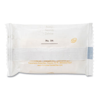Dial® Amenities Individually Wrapped Deodorant Bar Soap, White, # 3/4 Bar, 1000/Carton (DIA00184A)