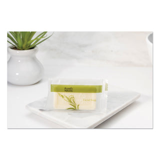 Pure & Natural™ Body & Facial Soap, # 3/4, Fresh Scent, White 1000/Carton (VVF500075)