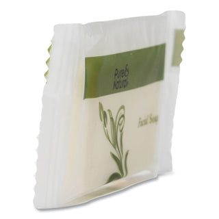 Pure & Natural™ Body & Facial Soap, # 3/4, Fresh Scent, White 1000/Carton (VVF500075)