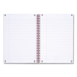 Black n' Red™ Hardcover Twinwire Notebooks, 1 Subject, Wide/Legal Rule, Black/Red Cover, 9.88 x 7, 70 Sheets (JDK400110532)