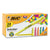BIC® Brite Liner Highlighter, Chisel Tip, Assorted Colors, 24/Set (BICBL241AST)