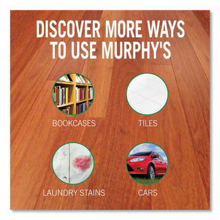 Murphy® Oil Soap Original Wood Cleaner, Liquid, 32oz, 9/Carton (MUR01163)