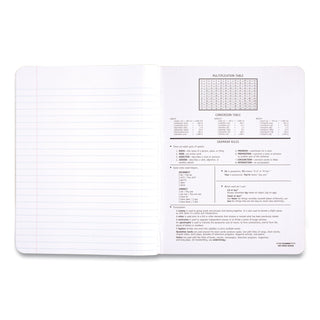 Mead® Composition Book, Wide/Legal Rule, Black Cover, 9.75 x 7.5, 100 Sheets (MEA09910)