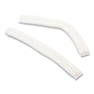 AmerCareRoyal® Latex-Free Operating Room Cap, Pleated, Polypropylene, White, 21", 100 Caps/Pack, 10 Packs/Carton (RPPRP110NWP)