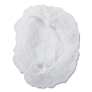 AmerCareRoyal® Latex-Free Operating Room Cap, Pleated, Polypropylene, White, 21", 100 Caps/Pack, 10 Packs/Carton (RPPRP110NWP)