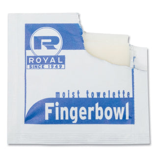 AmerCareRoyal® Moist Towelettes, Lemon Scented, Individually Wrapped, 1000/Carton (300050)
