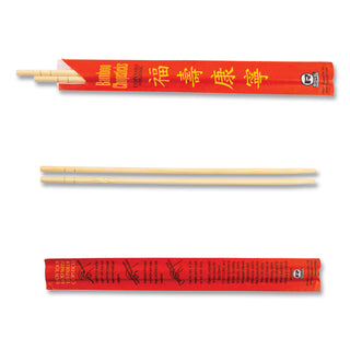 AmerCareRoyal® ChoPolystyreneticks, Bamboo, 9", Natural, 1000/Carton (RPPR809)