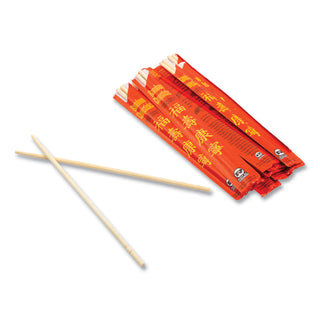 AmerCareRoyal® ChoPolystyreneticks, Bamboo, 9", Natural, 1000/Carton (RPPR809)