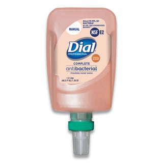 Dial® Professional Original Antimicrobial Foaming Hand Wash, Original Scent, 1,200 mL Refill Bottle, 3/Carton (DIA16670)