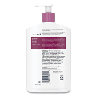 Lubriderm® Advanced Therapy Moisturizing Hand/Body Lotion, 16oz Pump Bottle, 12/Carton (PFI48322)