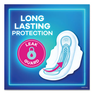 Always® Maxi Pads with Wings, Extra Heavy, Overnight, Unscented, Size 5, 20 Per Box, 6/Case, 120 Total (PGC17902)