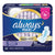 Always® Maxi Pads with Wings, Extra Heavy, Overnight, Unscented, Size 5, 20 Per Box (PGC17902PK)