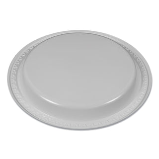 Tablemate® Plastic Dinnerware, Plates, 6" dia, White, 125/Pack (TBL6644)