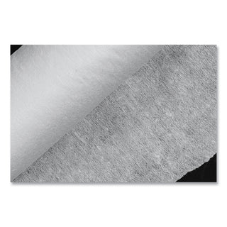 Tablemate® Linen-Soft Non-Woven Polyester Banquet Roll, Cut-To-Fit, 40" x 50ft, White (TBLLS4050WH)