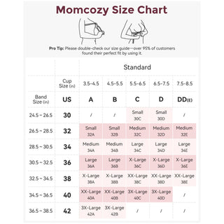 Momcozy Smooth Nursing Bra Beige Large 36 to 38 Inch (1261820_EA)